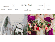 Tablet Screenshot of kevinandtoni.com